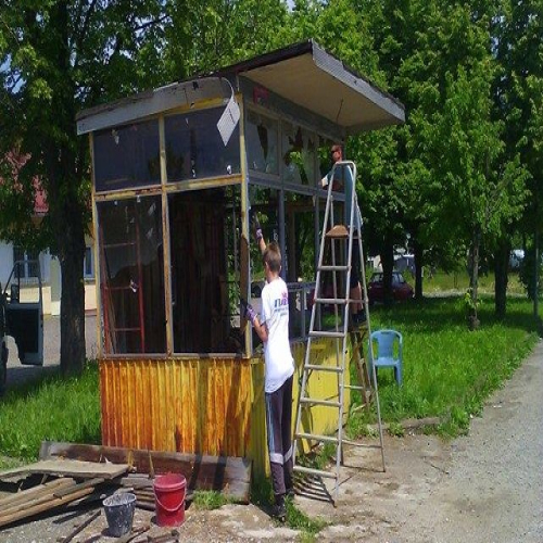 U Osječanima provedena akcija postavljanja autobuskog stajališta5